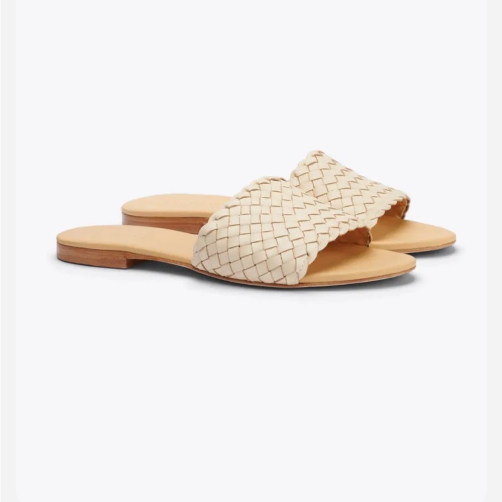 Nisolo Isla Woven Slide Sandals